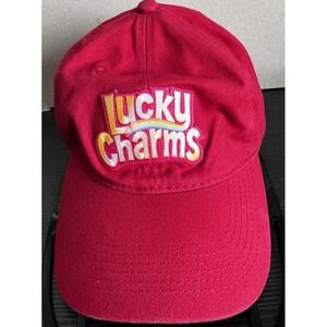 Lucky Charms Cereal Hat Adjustable Cap Red
